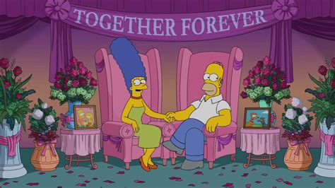 Homer And Marge Simpson Address Divorce Rumors