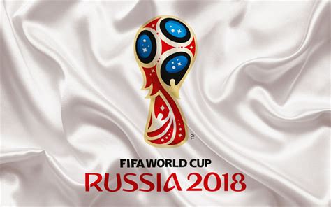 Download Wallpapers 2018 Fifa World Cup Russia 2018 Emblem Logo