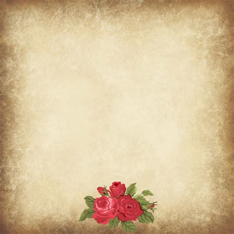 Vintage Red Rose Paper Free Stock Photo Public Domain Pictures
