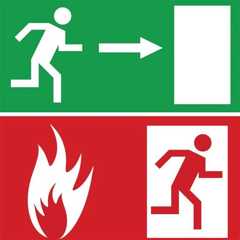 Download 3,800+ royalty free emergency exit icon vector images. Fire & Building Evacuation: Emergency Procedures ...