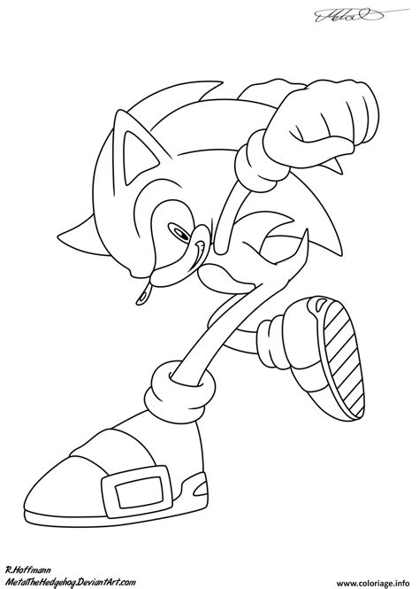 Coloriage Sonic 72