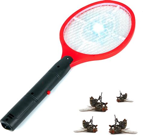 Zeno Electric Fly Bug Zapper Bat Swatter Battery Operated Fly Killer