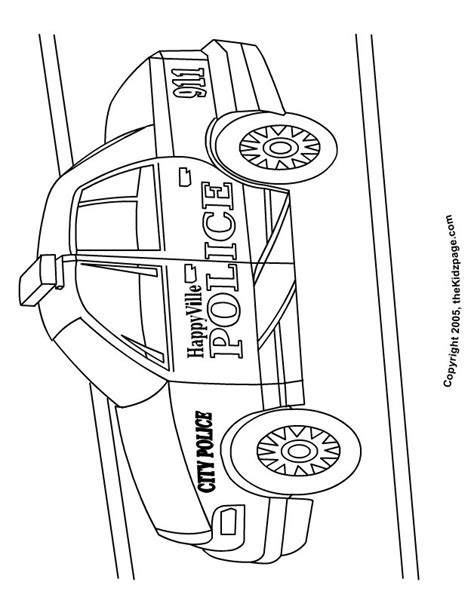 Explore 623989 free printable coloring pages for your kids and adults. Police Car - Free Coloring Pages for Kids - Printable ...