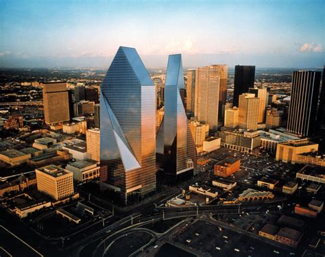 Fountain Place (originally Allied Bank Tower) | Building, Dallas world