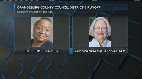 Saballis Wins Orangeburg Co District 6 Democratic Runoff Race