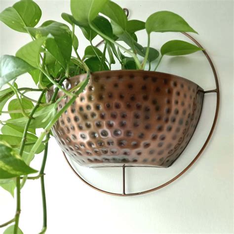 Copper Wall Planter Country Living Marketplace