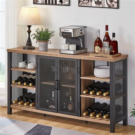 The Best Wine Bar Cabinets On Amazon Hunker
