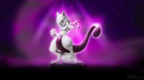 Automatic cropping of wallpaper to fit the desktop size. Wallpaper Amiibo Mewtwo 1920x1080 pixels by amiiboActu on ...
