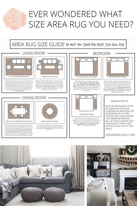 Area Rug Size Guide To Help You Select The Right Size Area Rug Rug