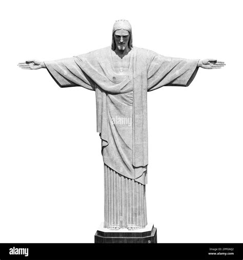 Christ The Redeemer Statue Black And White Stock Photos And Images Alamy