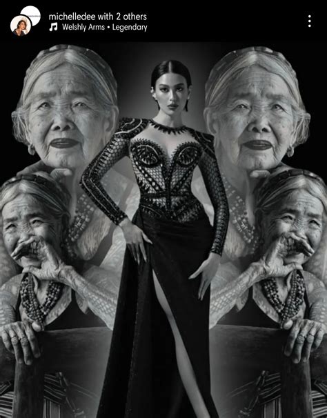 Michelle Dee Shares Whang Od Inspired Evening Gown For Miss Universe Pageone