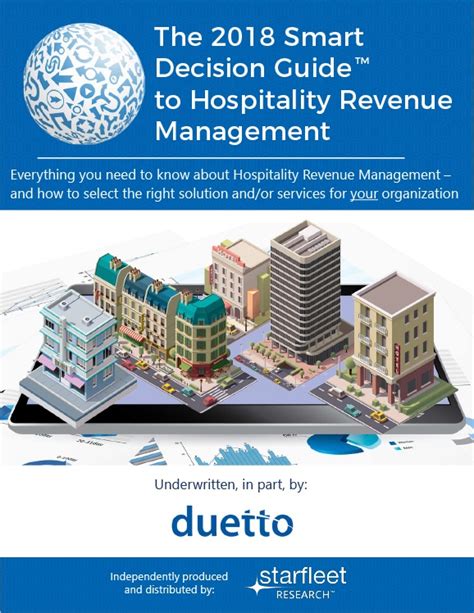 The 2018 Smart Decision Guide To Hospitality Revenue Management