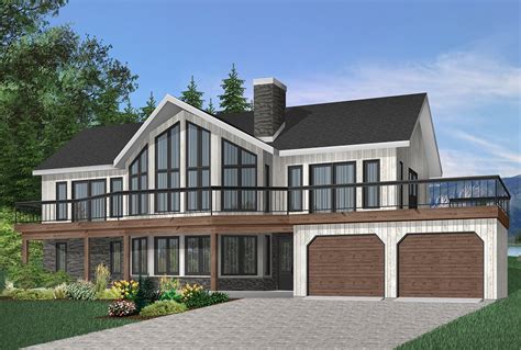 Contemporary Style House Plan 4 Beds 3 Baths 3105 Sqft Plan 23 2022