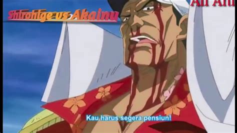 Shirohige Vs Akainu Momen One Piece Sub Indo YouTube