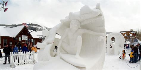 Breckenridge International Snow Sculpture Championships January Ice