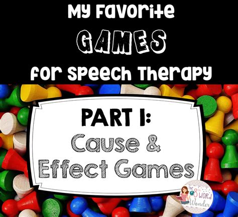 The 8th Word Wonder Speech And Language Therapy Blog Games For Speech