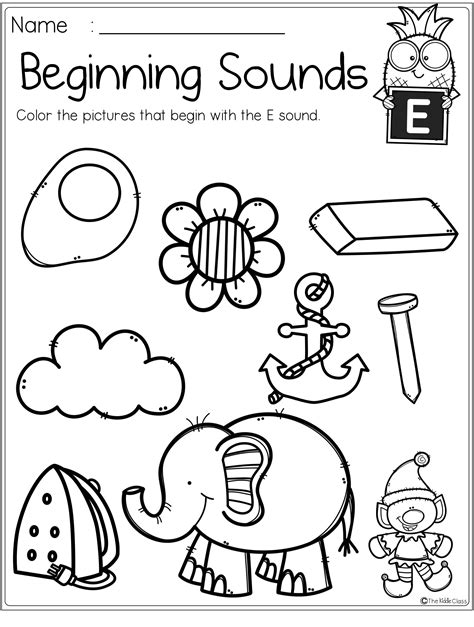 Alphabet Beginning Sounds Printables Beginning Sounds Worksheets