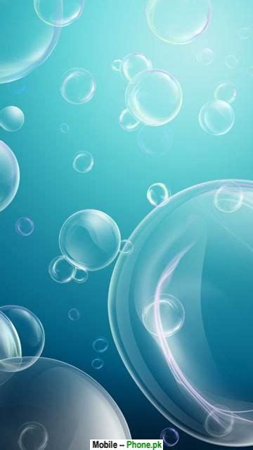 Blue Bubbles Background Wallpapers Mobile Pics