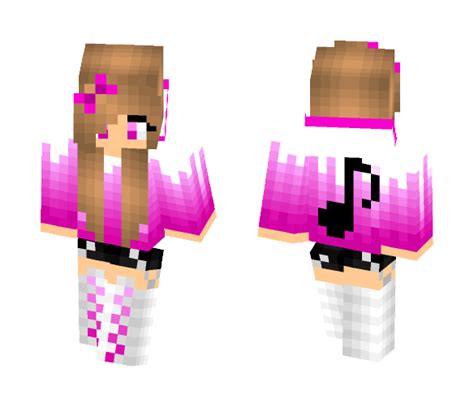 Download Musician Girl Pink Minecraft Skin For Free Superminecraftskins