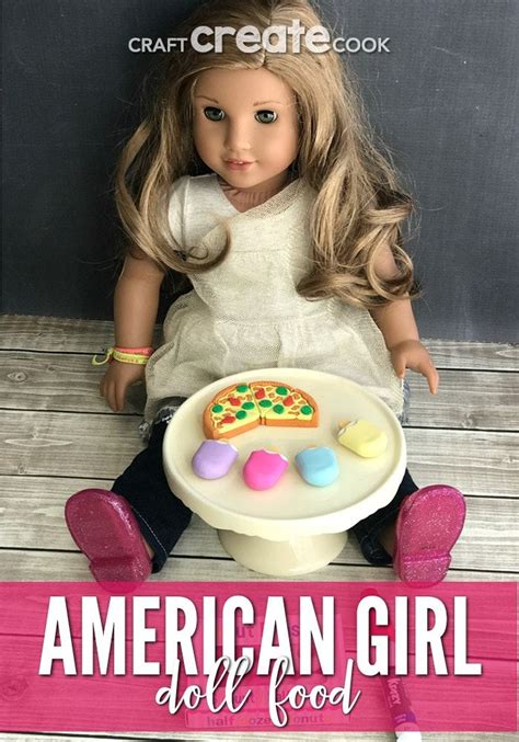 Easy Diy American Girl Doll Food In 2020 American Girl Doll Food