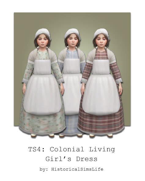 Historical Cc Finds Sims 4 Mods Clothes Sims 4 Clothing Folk Dresses