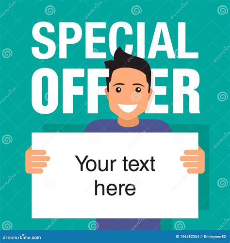 Special Offer Banner Template Stock Vector Illustration Of Marketing