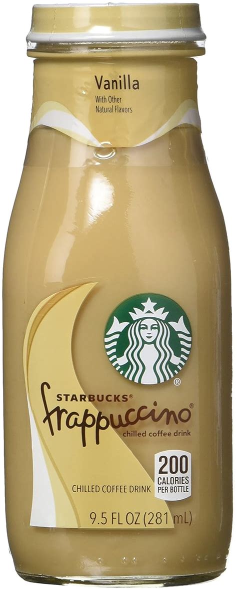 Starbucks Frappuccino Chilled Coffee Drink Vanilla Starbucks
