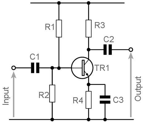 Transistor Common Emitter Amplifier Design Lectronics Notes