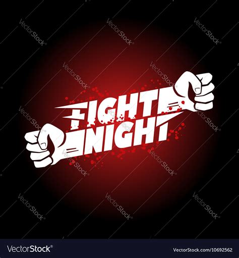 Fight Night Mma Wrestling Fist Boxing Championship