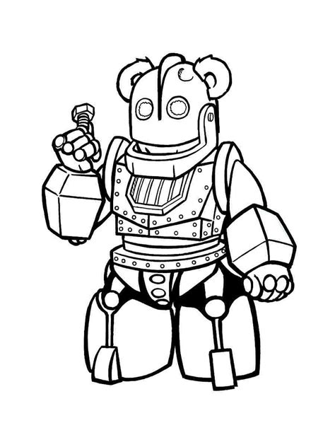 Iron Giant Coloring Pages