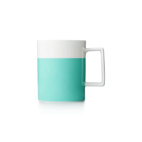 Color Block Mug In Bone China Tiffany And Co