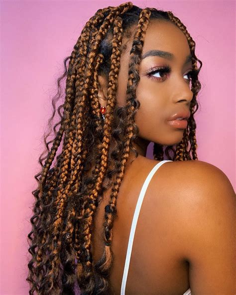 10 Box Braids With Curls Live Streaming Onlinemy