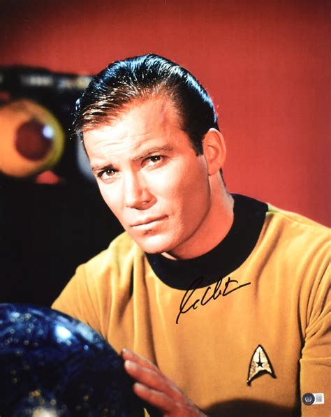 William Shatner Autographed Signed Star Trek 16x20 Close Up Photo