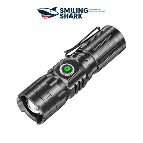 Smiling Shark Sd5208 Mini Torch Light M77 Super Bright Flashlight Led