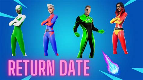 List Of When Is The Superhero Skin Coming Back In Fortnite 2021 2022