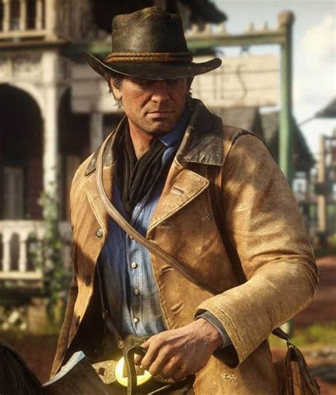 Rockstar games' classic red dead redemption 2 gives you tons of outfit options. Arthur Morgan Red Dead Redemption 2 (rdr2) Leather Jacket ...