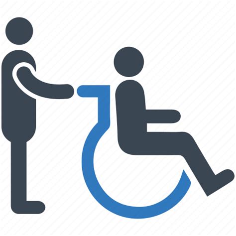 Care Disability Disabled Healthcare Wheelchair Icon Download On