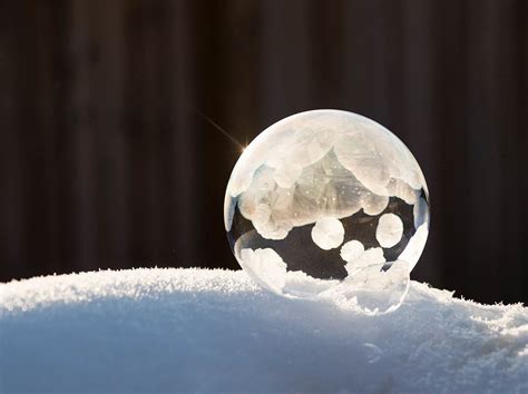 How To Photograph Frozen Bubbles In The Cold