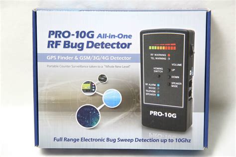 Pro G Cell Phone Gps Bug Detector Portable Camera Finder Demo Unit