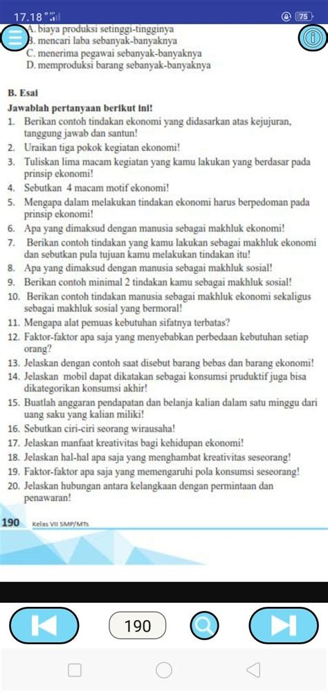 Bacalah soal secara perlahan dan teliti. Soal Essay Ipa Kelas 7 Dan Kunci Jawaban | Link Guru