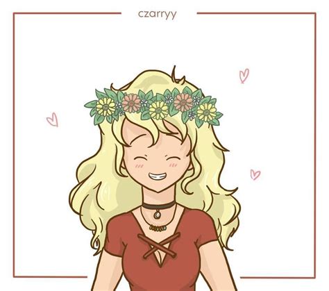 Annabeth Finally Has A Flower Crown So I Really Wanted To Finish All The Guys For The