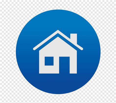 Computer Icons Home House Desktop Service Home Blue Logo Png Pngegg
