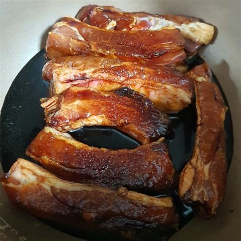 Put the ribs, bone side down, on a rimmed baking sheet. BBQ Pork RIbs Philips Pressure Cooker - Food Blog ...