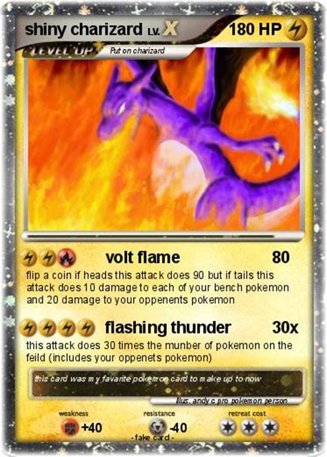 Maybe you would like to learn more about one of these? Pokémon shiny charizard 41 41 - volt flame - My Pokemon Card