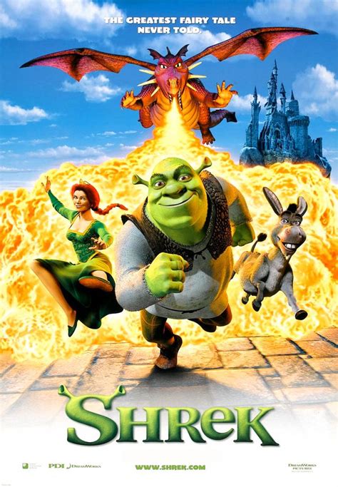 2001 Shrek Shrek Kids Movies Favorite Movies