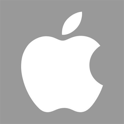 Filevectorized Apple Gray Logosvg Wikimedia Commons