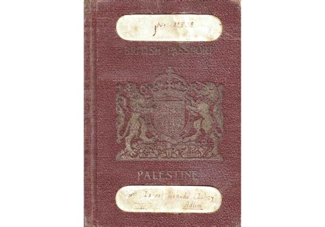 An Early Immigration Officer Our Passports