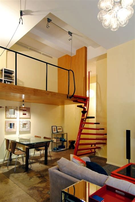 Square Spiral Staircase 1m2 ® With Small Dimensions Interior Design