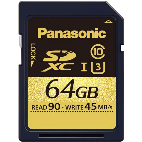 Our research has helped over 200 million people to find the best products. Panasonic 64GB Gold Series UHS-I SDXC Memory Card RP-SDUC64GAK