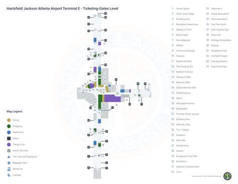 Hartsfield - Jackson Atlanta Airport (ATL) | Terminal 1 Concourse E